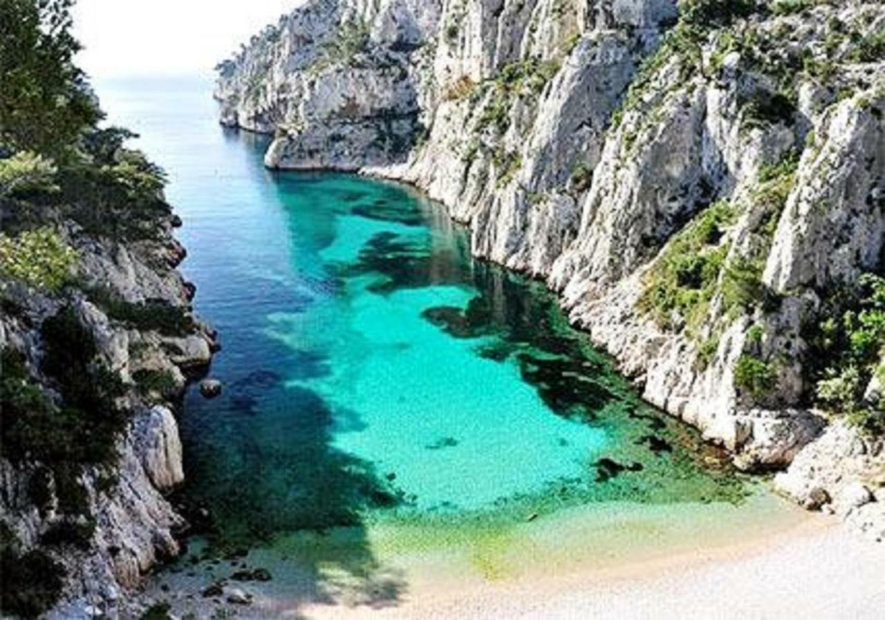 Villa Spacieuse, Climatisation, Piscine, Jardin Paysage, Proche Mer Saint-Cyr-sur-Mer Exterior foto